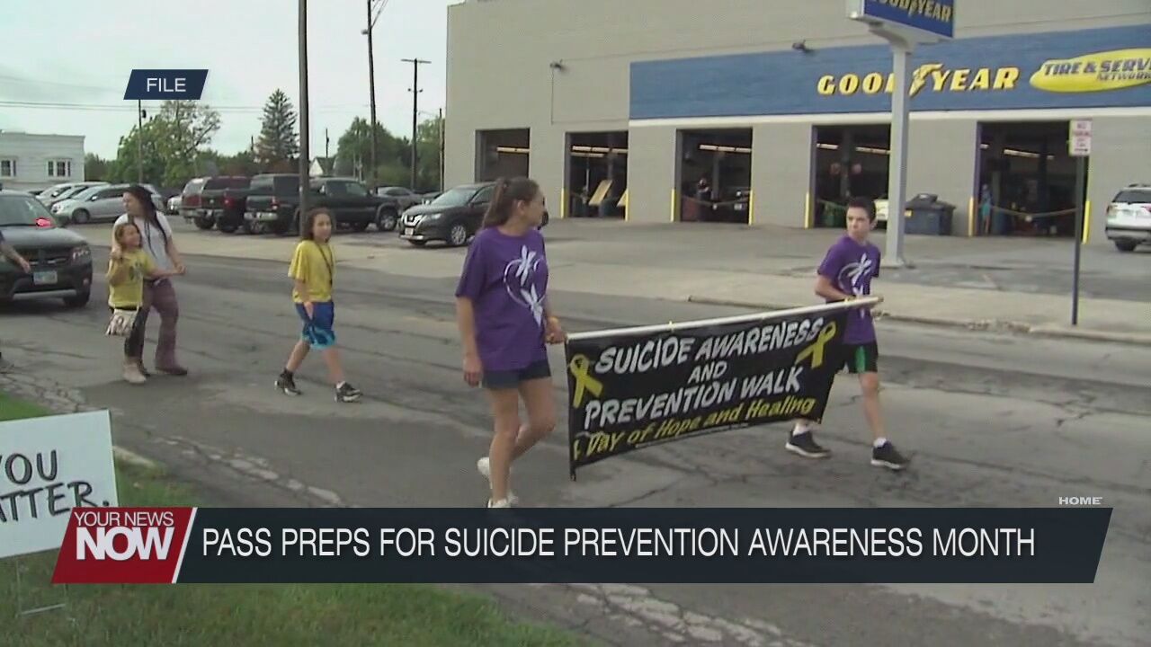 PASS preparing events for Suicide Prevention Awareness Month